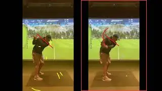 Better body rotation to improve top of backswing position and gain power