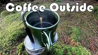 Gourmet Coffee in the Woods - Camping Gadget - GSI Coffee Maker