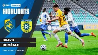 Bravo 1-1 Domžale | 8. krog 2025/26 #PrvaLigaTelemach