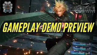 THE GOOSEBUMBS ARE REAL!!!!! | Final Fantasy VII Remake Demo | [PREVIEW]