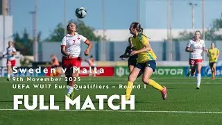 Sweden WU17 vs Malta WU17