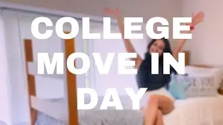 COLLEGE MOVE IN DAY 2020! | (freshman year) Dorm Tour