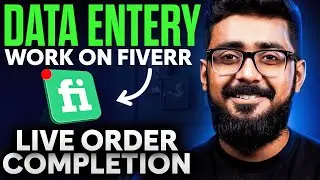 Live Data Entry Task Completed in One Hour on Fiverr | HBA Services