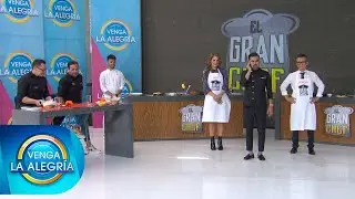 &iexcl;Sergio Sep&uacute;lveda se enfrent&oacute; a Flor Rubio en la cocina de El Gran Chef de VLA! | Venga La Alegr&iacute;a