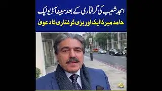 Alleged audio leak of General (r) Amjad Shoaib | Hamid Mir claims another arrest | Capital TV
