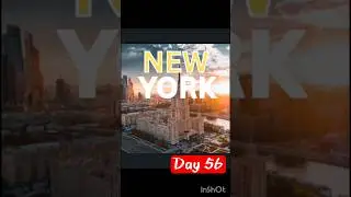 Day 56: New York Text Animation in Canva | Modern Poster Design Tutorial