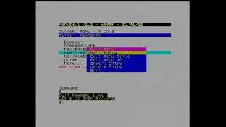 ZX Next - MenuEdit - Customise your NextZXOS Menus