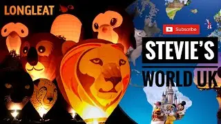 SKY SAFARI HOT AIR BALLOON NIGHT GLOW 2022 - LONGLEAT SAFARI PARK