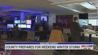 Guilford County prepares for winter storm over weekend