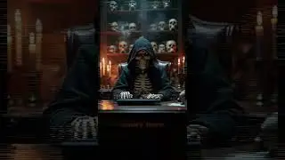 The Scribe at Death&rsquo;s Desk | Every Legend Leaves a Shadow 👁️🔥 #Shorts