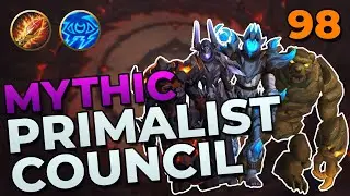 Mythic Primalist Council - Arcane Mage PoV - 98% Log (Rank 11) 119k DPS | WoW Dragonflight