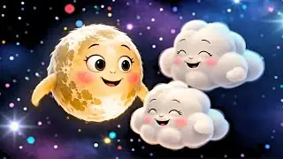 Baby Sleep Sensory 🌙 Calm Moon & Clouds to Help Babies Relax