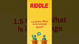 Only 1% Solve This Speed Riddle! What&rsquo;s the Average Speed? 🧠