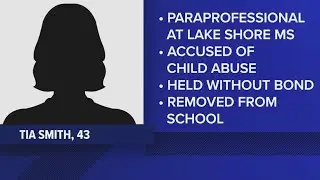 Lake Shore Middle School employee arrested, charged with child abuse after 'interaction' with studen