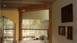 Motorised Poly-carbonate Shutter-Bangalore | See Through Vision Polycarbonate Shutter-India