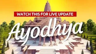 Ayodhya Ram Temple Extravaganza: A Spiritual Odyssey Unfolding Live!