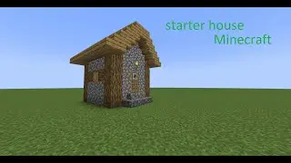 Minecraft starter house | Minecraft | Pranav.p
