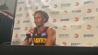 Доступность Дайсона Дэниелса в медиа-день Atlanta Hawks