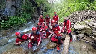 Canyoning in Area 47, Austria (beginners)