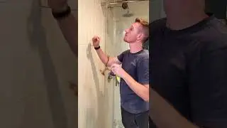 165. how I installed bathroom towel hooks on our tile walls #bathroomremodel #renovation