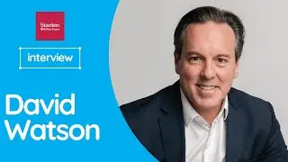 Short-clip video testimonial with David Watson.