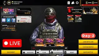 Indian Crazy Gamer's 2nd Day Live Stream! | Hazmob FPS Live Gameplay, Fun & Chat 🎮🔥