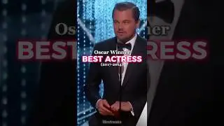 Oscar Winner for Best Actress throughout the years (2017-2014)