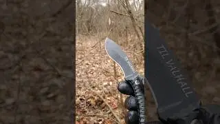 Blade Brothers Knives Ira Domini Tree Cut #edc #bushcraft #outdoors #survival