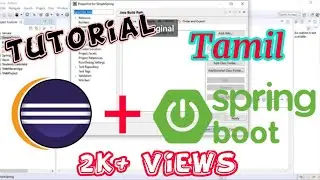 How to create a Spring Boot Project Using Eclipse IDE Explained | Tamil | 2021 | Pearl Pirates Tamil