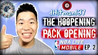 The Hoopening Series Ep. 2 - Crazy pack luck Nba Live Mobile Pro Pack Opening