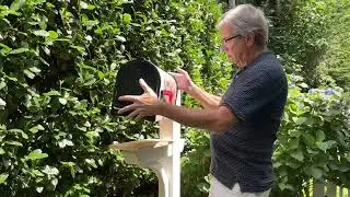 Bacova Mailbox and Attachment to Mailbox Post