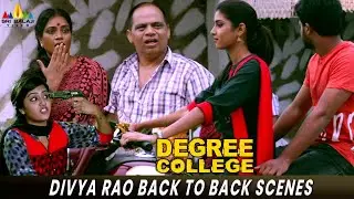 Divya Rao Back to Back Scenes | Degree College |  Varun | Latest Hindi Dubbed Movie Scenes