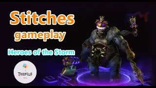 Stitches gameplay | heroes of the storm gameplay 2020  HotS gameplay game tutorial, billizard game!
