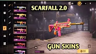  🔥New gun skins  Scarfall 2.0 new royalpass🤔 #scarfall2 #scarfall2gameplay #gaming #viral 