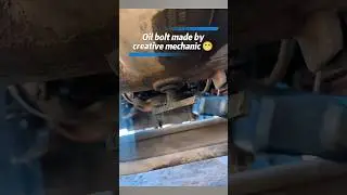 oil bolt made by creative mechanic
