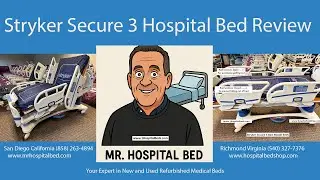 Stryker Secure 3 Model 3005 Hospital Bed Review | Mr Hospital Bed | #secure3 #strykerbed