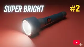 From Trash to Torch &ndash; Homemade Powerful LED Flashlight using AA battery I Creation Maker