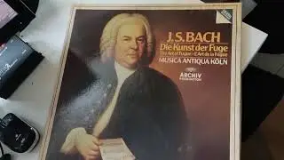 Classical Vinyl Record JS Bach - Musica Antiqua Koln - Archiv Produktion