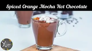 Spiced Orange Mocha Hot Chocolate