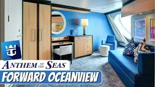 Anthem of the Seas | Экскурсия и обзор каюты SECRET с видом на океан в прямом направлении в форма...