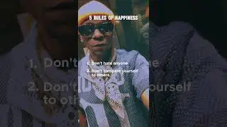 5 rules of happiness 😎💎💯