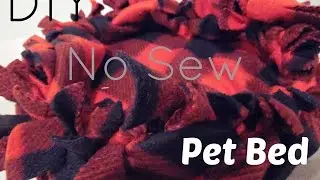 DIY No Sew Rabbit Bed