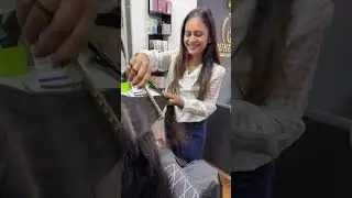 Indian women long haircut & blow dry full video #youtubelive #trending #instagram #longhair