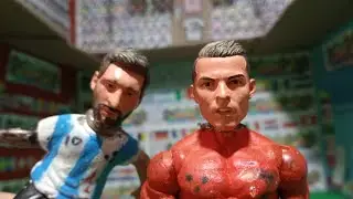 COMO HACER A CR7 Y A MESSI EN FIGURAS