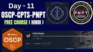 Day-11 OSCP-CPTS-PNPT Preparation | Try Hack Me DailyBugle | THM DailyBugle | THM | tcrsecurity
