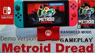 Metroid Dread - Nintendo Switch (Demo Version) / Handheld Mode / Gameplay