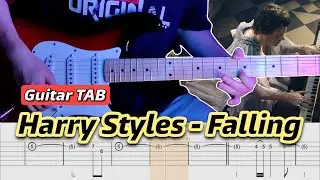 Harry Styles - Falling (Electric Guitar lesson with TAB)