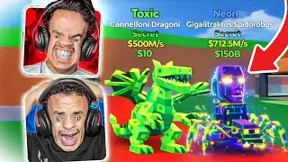 1800 عنكبوووت !!! و 3600 تنييييييييين !!! 🔥😭 ( فجرهاااا الادمن !!!!! 😱😱 ) STEAL THE BRAINROT