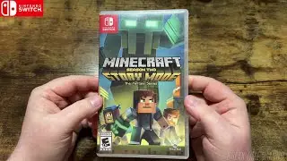 Minecraft Story Mode Season Two Nintendo Switch Unboxing