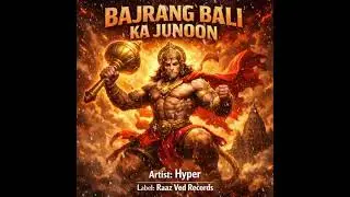 Bajrang Bali Ka Junoon | Powerful Hanuman Bhakti Song | Hyper | Raaz Ved Records
